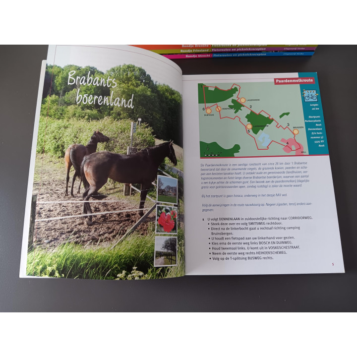 Set van 7 boeken – Rondje Nederland met picknickrecepten
