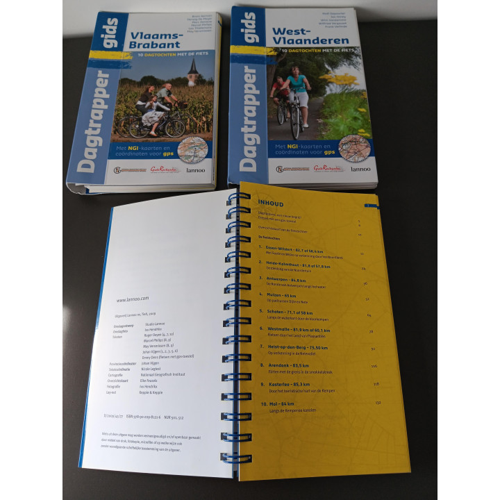 Dagtrapper fietsgidsen set 3 stuks