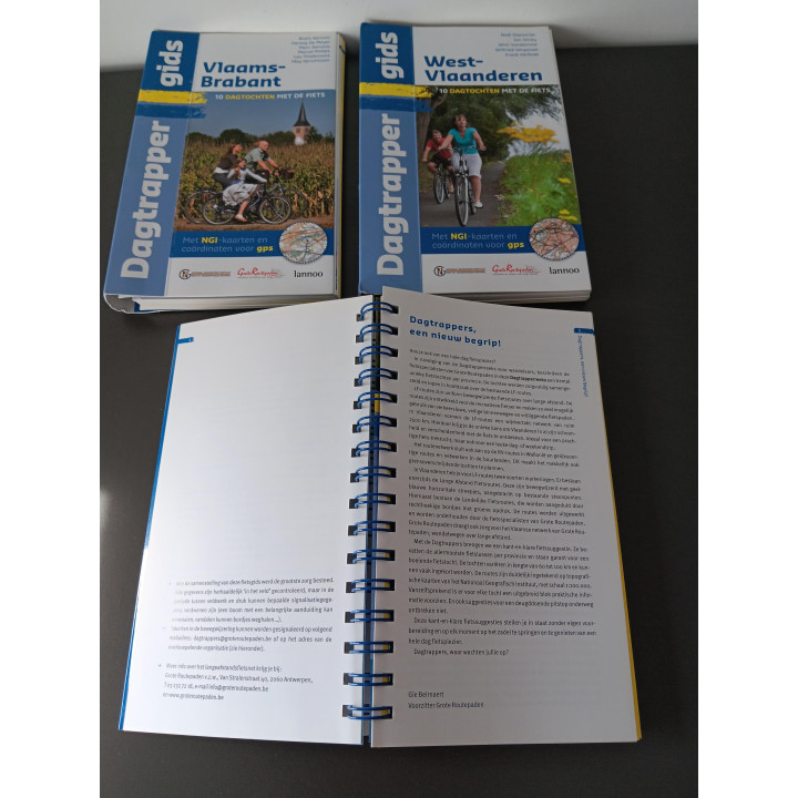 Dagtrapper fietsgidsen set 3 stuks