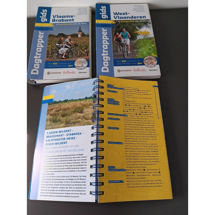 Dagtrapper fietsgidsen set 3 stuks