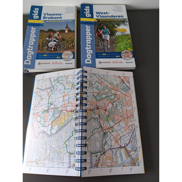 Dagtrapper fietsgidsen set 3 stuks