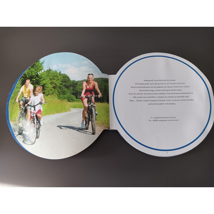 Rondje Holland fietsboek met fietsroutes en picknickrecepten
