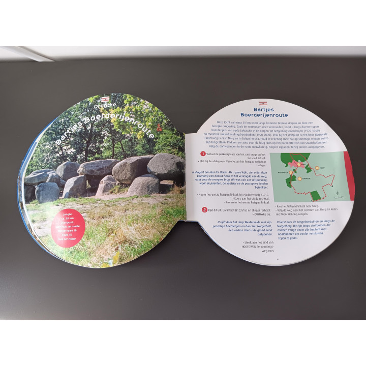 Rondje Holland fietsboek met fietsroutes en picknickrecepten