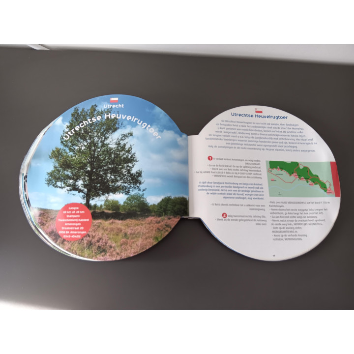 Rondje Holland fietsboek met fietsroutes en picknickrecepten