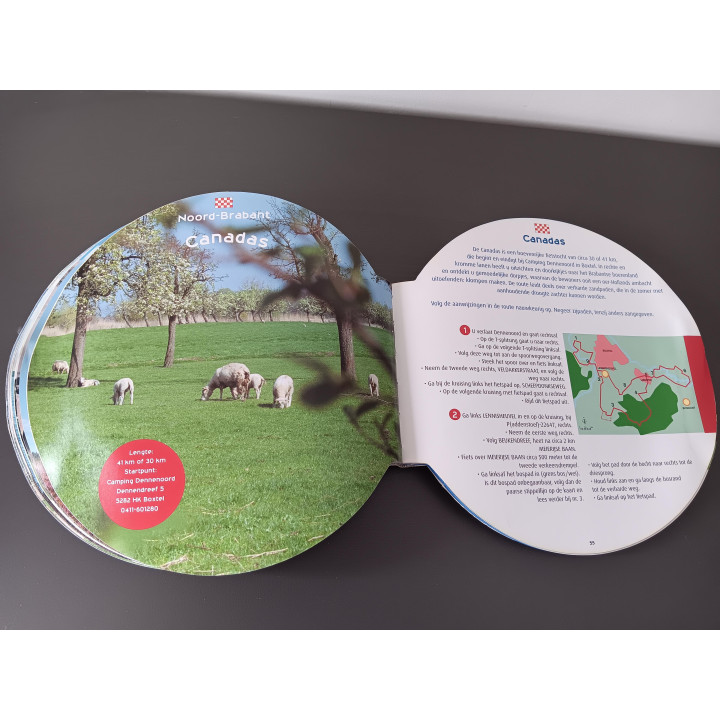 Rondje Holland fietsboek met fietsroutes en picknickrecepten