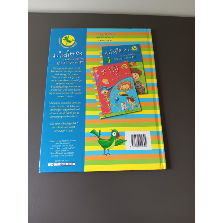 Huisdieren leren kennen kiezen verzorgen kinderboek