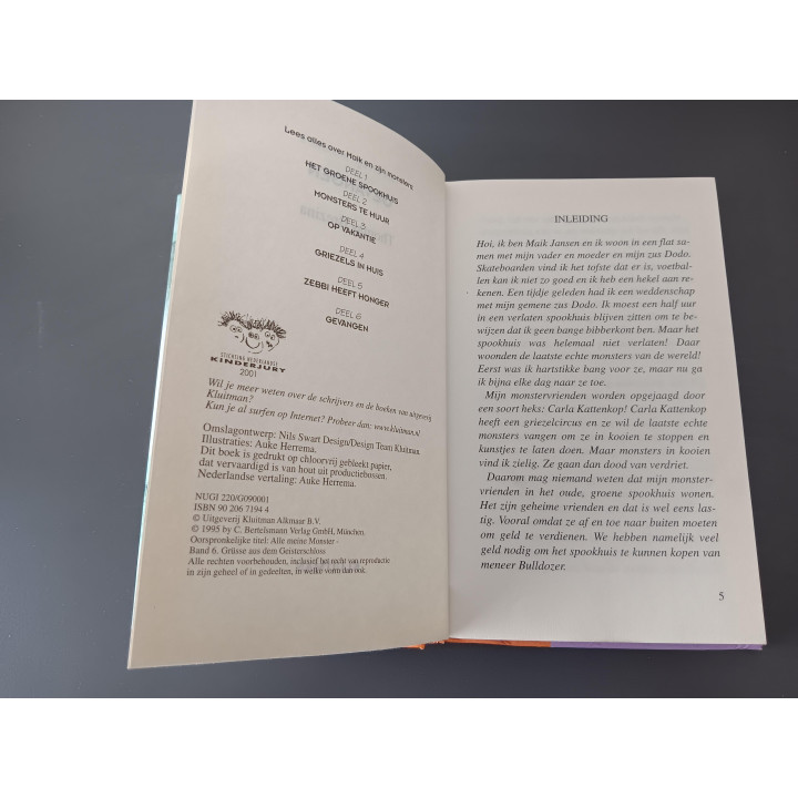 Maik en zijn monsters Gevangen - Thomas Brezina