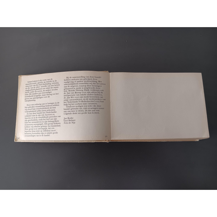 Nederlands Volkslied - bundel met Nederlandse volksliederen