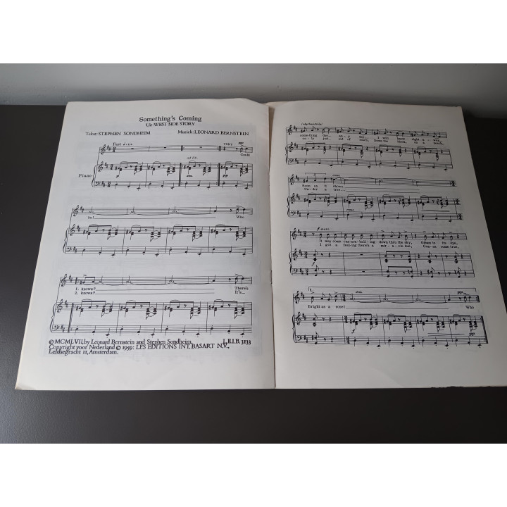 West Side Story - Bladmuziek bundel (1959) - Leonard Bernstein / Stephen Sondheim