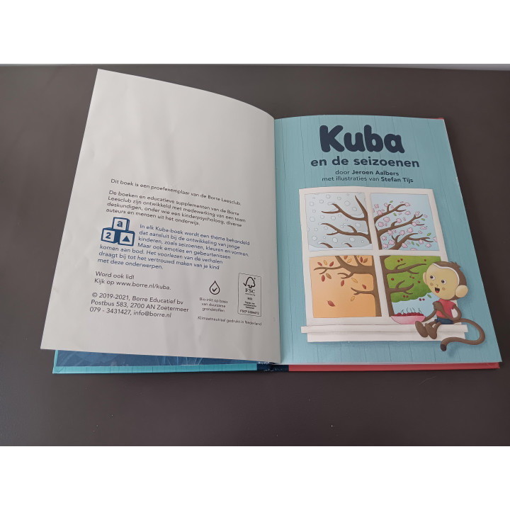 Kuba en de seizoenen - Prentenboek
