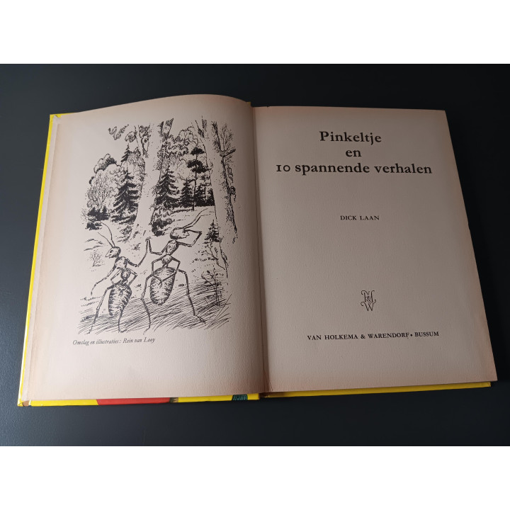 Pinkeltje en 10 spannende verhalen - Dick Laan (2e druk, 1972))