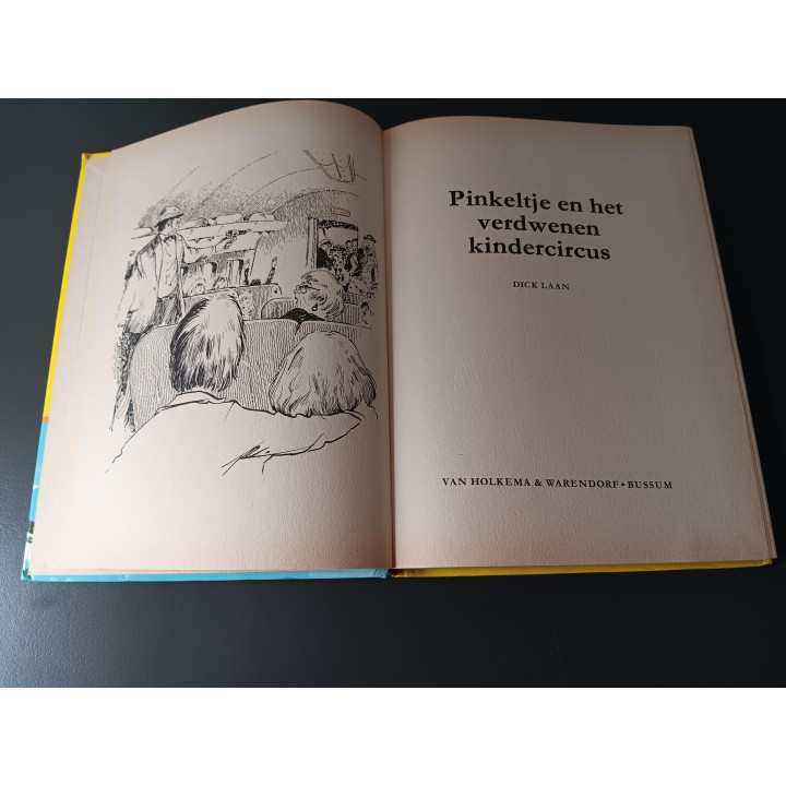 Pinkeltje en het verdwenen kindercircus - Dick Laan (6e druk, 1977)