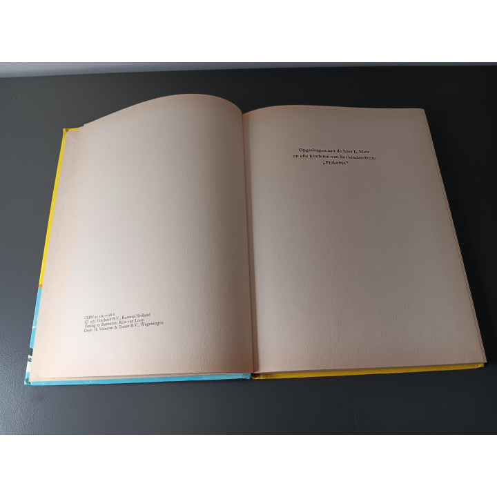 Pinkeltje en het verdwenen kindercircus - Dick Laan (6e druk, 1977)