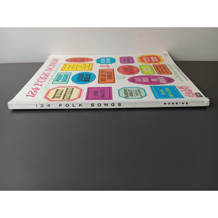 124 Folk Songs - Folkways Records (muziekboek)