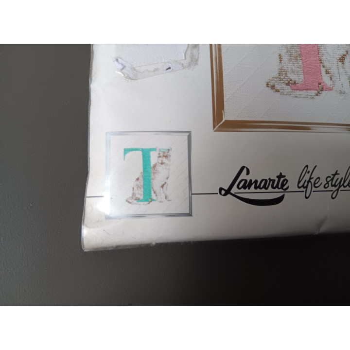 Lanarte - Cats A.B.C. Borduurpakket (Letter T - Kat)