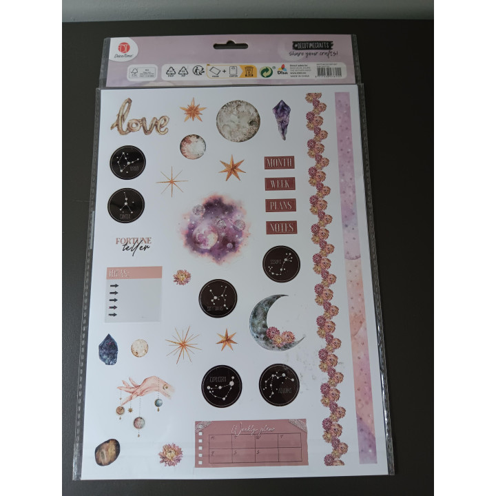 Stickerset - Astrologie & Planner (Set van 2 vellen)