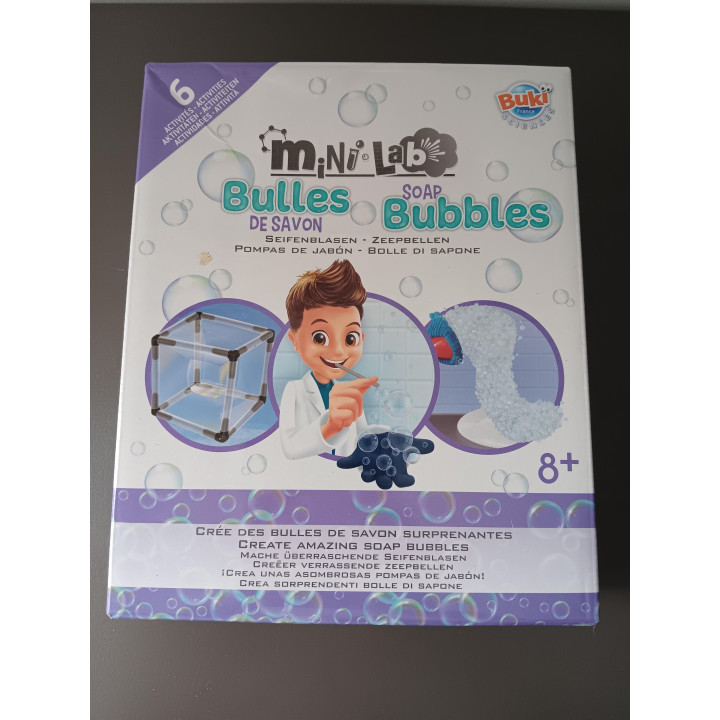 Buki Mini Lab - Soap Bubbles Experimentenset