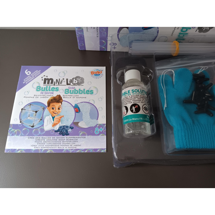 Buki Mini Lab - Soap Bubbles Experimentenset