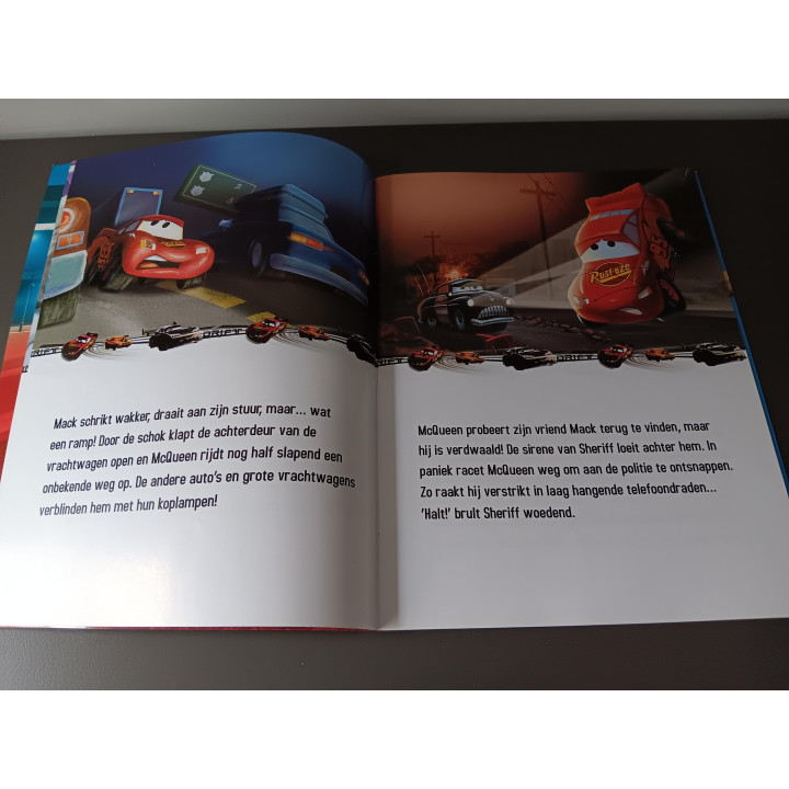 Disney Cars - Verhaalboek met Uitvouwdecor & Electro-Stickers (Compleet)