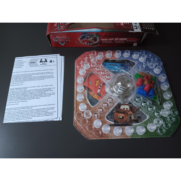 Disney Cars - Mini Pop Up Game (Compleet, 4+ spelers)