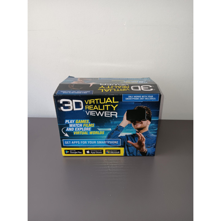3D Virtual Reality Viewer - Geschikt voor Smartphone - Compleet in Doos