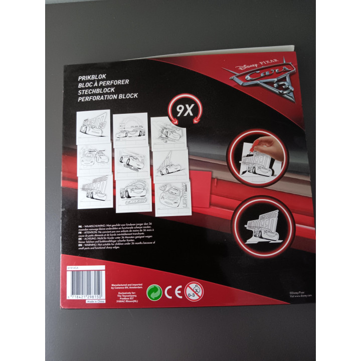 Disney Cars Prikblok - Cruz Ramirez (21 × 21 cm)