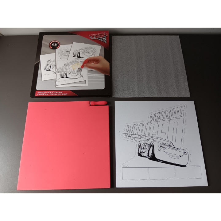 Disney Cars Prikblok - Cruz Ramirez (21 × 21 cm)