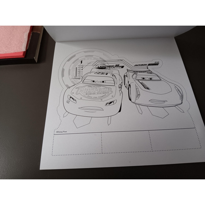 Disney Cars Prikblok - Cruz Ramirez (21 × 21 cm)