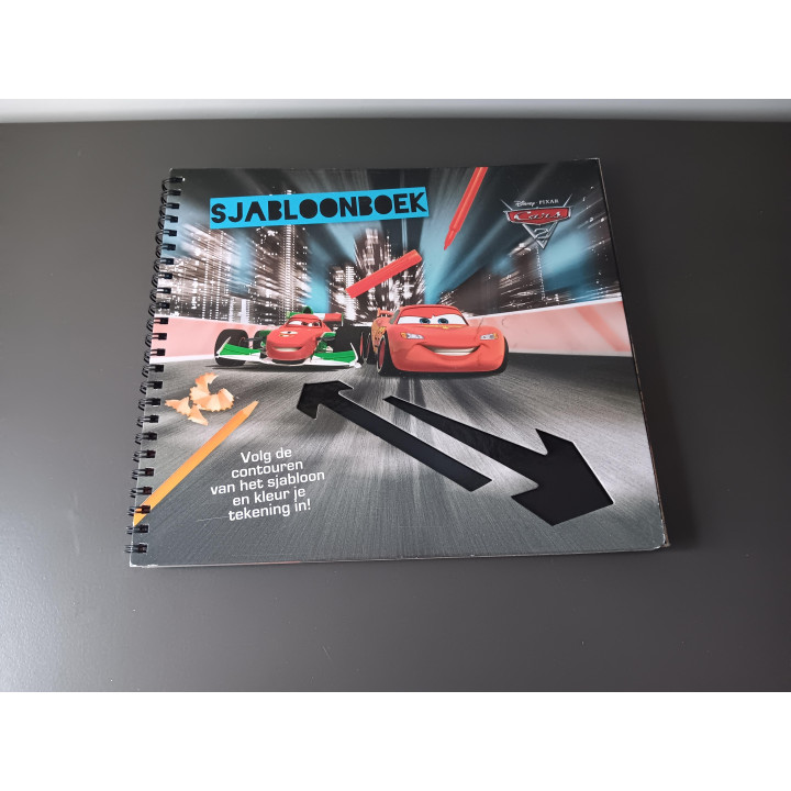 Disney Pixar Cars - Sjabloonboek (Teken- & Kleurboek)