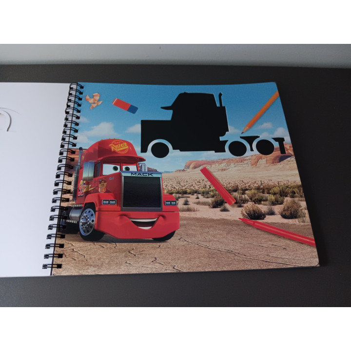 Disney Pixar Cars - Sjabloonboek (Teken- & Kleurboek)