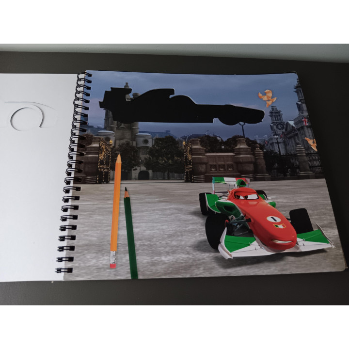 Disney Pixar Cars - Sjabloonboek (Teken- & Kleurboek)