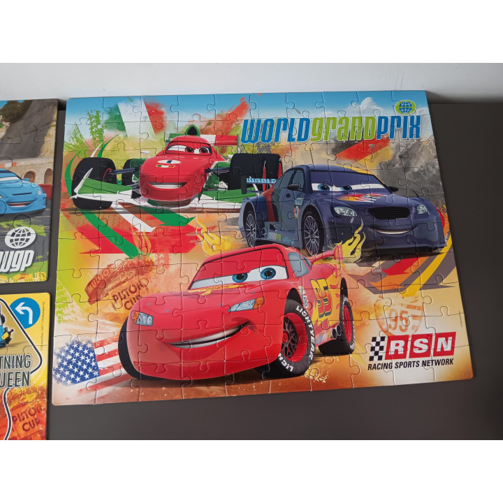 Disney Cars - 3 Puzzels + Memory Spel (Clementoni)