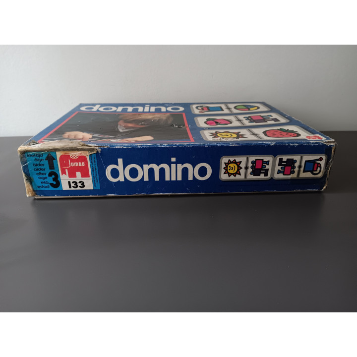 Jumbo Domino - Kleuren & Figuren (Vintage, compleet)