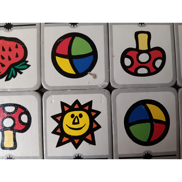 Jumbo Domino - Kleuren & Figuren (Vintage, compleet)