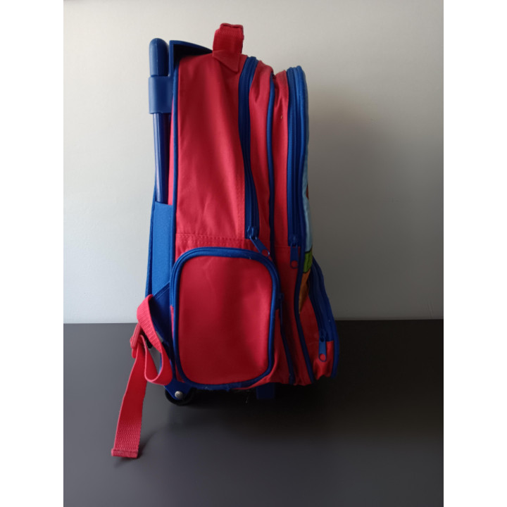 Kinderrugzak op wieltjes - Dierenbus (met uitschuifbaar handvat)