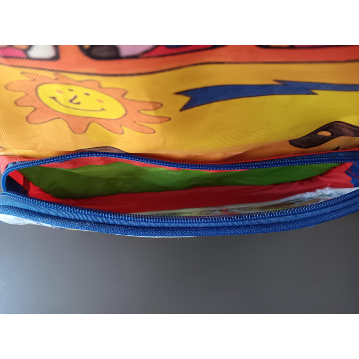 Kinderrugzak op wieltjes - Dierenbus (met uitschuifbaar handvat)