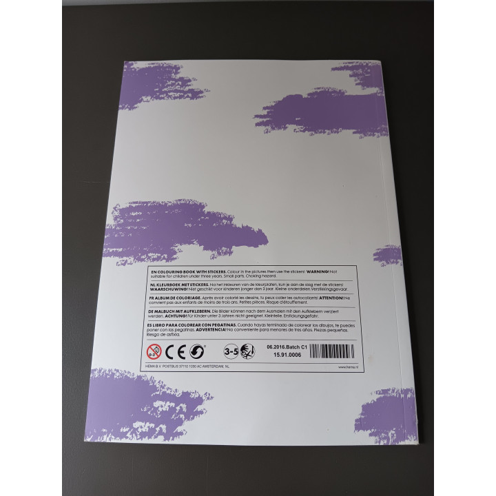 Hema Kleurboek met Stickers - Dieren (3–5 jaar)