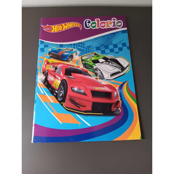 Hot Wheels Kleurboek - Grote Auto-Illustraties