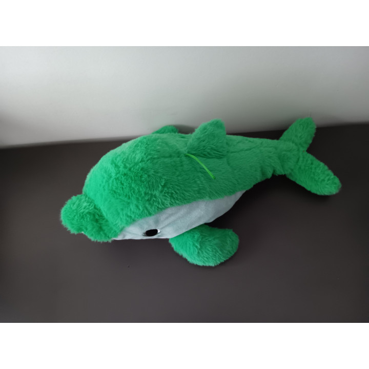 Knuffel Dolfijn - Groen (±45 cm)