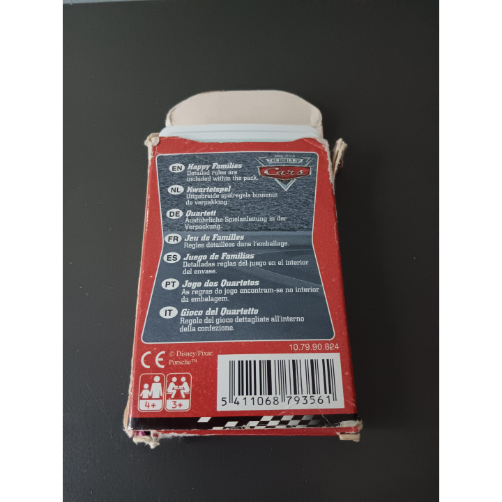 Disney Cars Kwartetspel - Compleet
