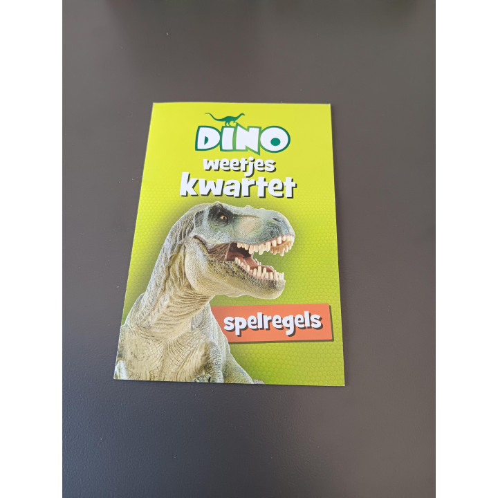 Dino Weetjes Kwartet - Extra Grote Kaarten - Compleet