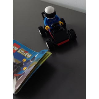 LEGO System 1760 - Mini Racekart met Bestuurder + Handleiding
