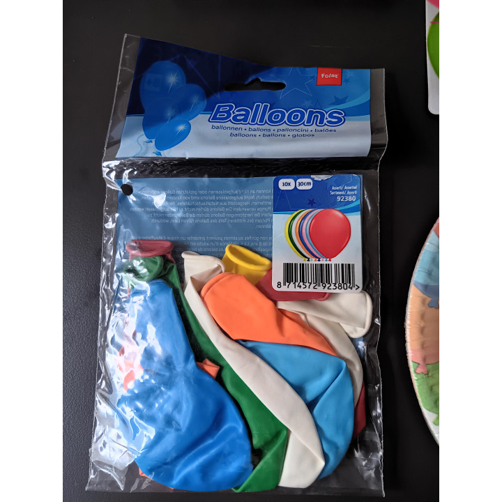 Verjaardag Set - Bordjes, Servetten, Ballonnen, Slingers & Kaarsjes