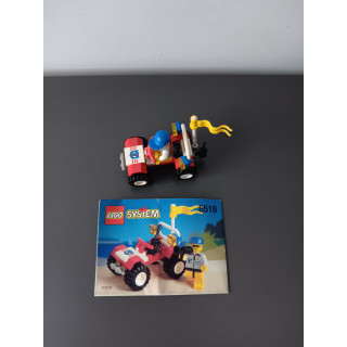 LEGO System 6518 - Red Outback Buggy + Handleiding