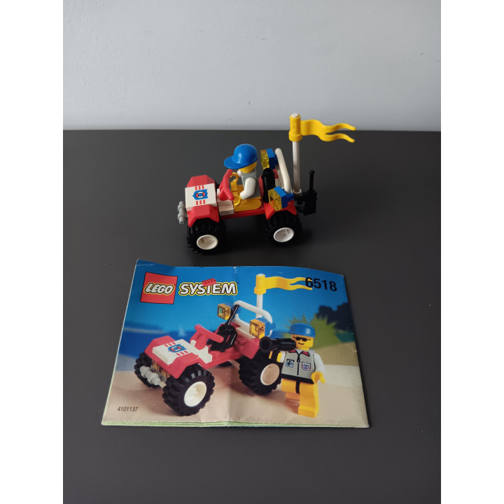 LEGO System 6518 - Red Outback Buggy + Handleiding