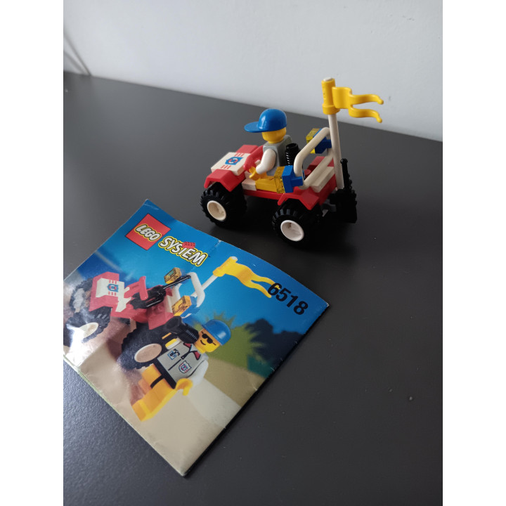 LEGO System 6518 - Red Outback Buggy + Handleiding