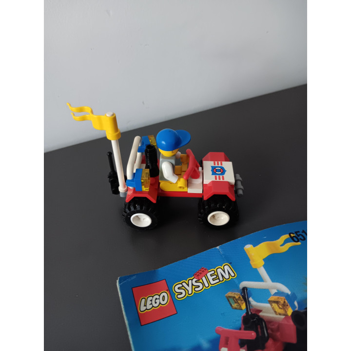 LEGO System 6518 - Red Outback Buggy + Handleiding