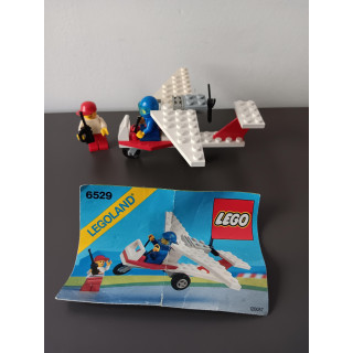 LEGO 6529 - Vliegtuigje/Air Glider (compleet met boekje)