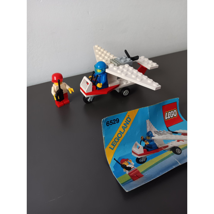 LEGO 6529 - Vliegtuigje/Air Glider (compleet met boekje)