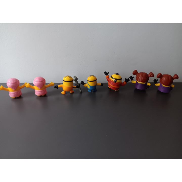 Set Minions Speelfiguren - 7 Stuks